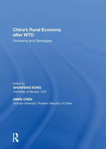 China's Rural Economy after WTO cover