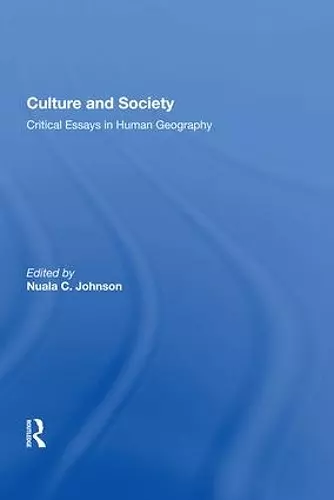 Culture and Society cover