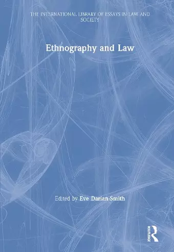 Ethnography and Law cover