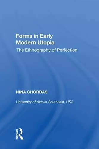 Forms in Early Modern Utopia cover