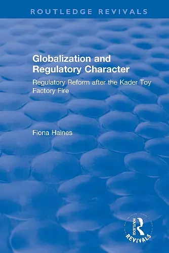Globalization and Regulatory Character cover