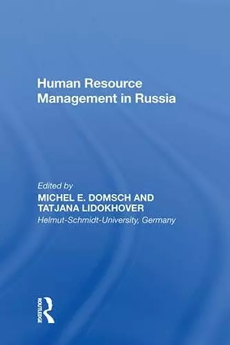 Human Resource Management in Russia cover