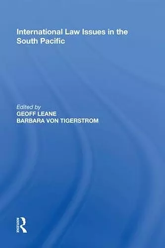 International Law Issues in the South Pacific cover
