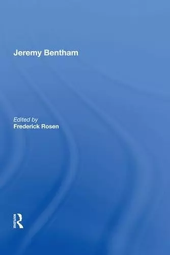 Jeremy Bentham cover