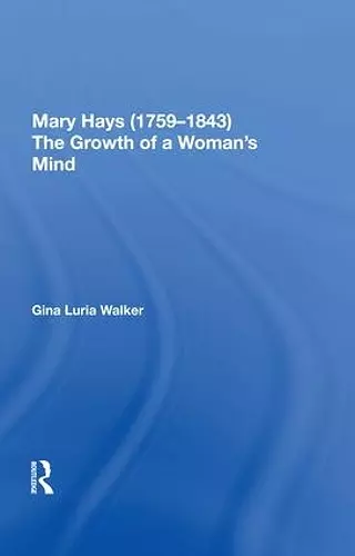 Mary Hays (1759-1843) cover