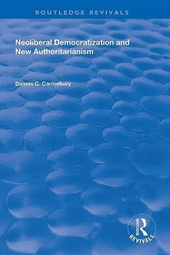 Neoliberal Democratization and New Authoritarianism cover