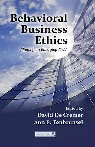 Behavioral Business Ethics cover