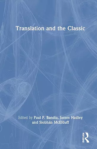 Translation and the Classic cover