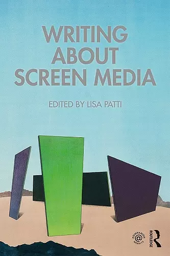 Writing About Screen Media cover