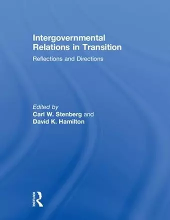 Intergovernmental Relations in Transition cover