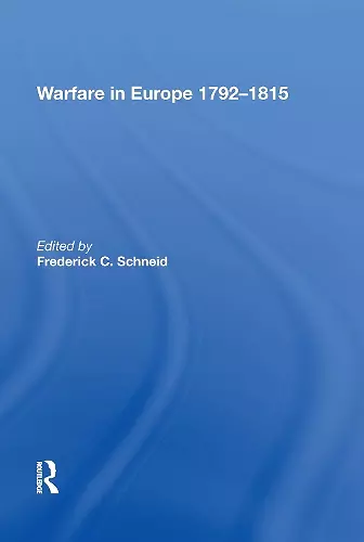 Warfare in Europe 1792�1815 cover