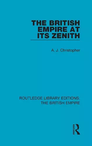 The British Empire at its Zenith cover