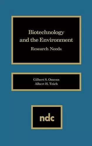 Biotechnology and the Environment cover