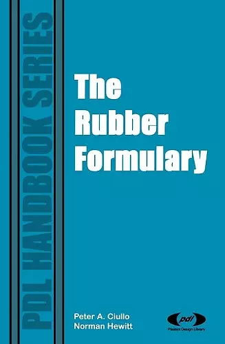 The Rubber Formulary cover