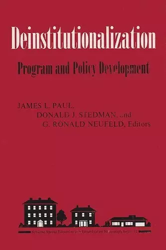 Deinstitutionalization cover