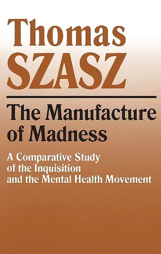 The Manufacture of Madness cover