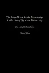 The Leopold Von Ranke Manuscript Collection of Syracuse University cover