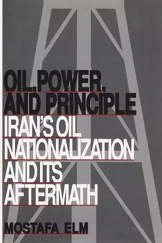 Oil, Power, and Principle cover