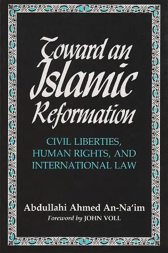 Toward an Islamic Reformation cover