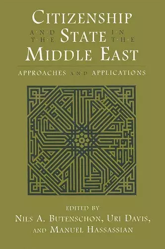 Citizenship and the State in the Middle East cover