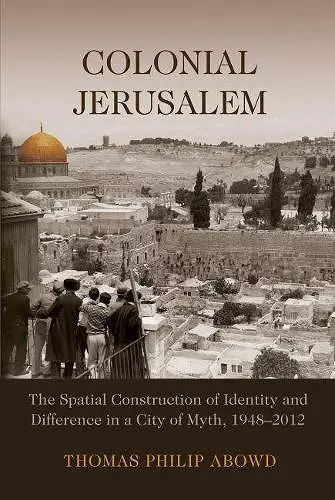 Colonial Jerusalem cover