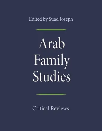 Arab Family Studies cover