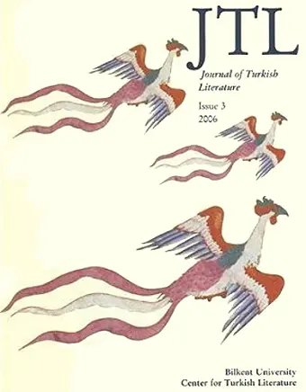 Journal Turkish Lit Volume 3 2006 cover