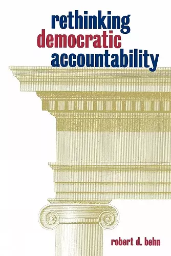 Rethinking Democratic Accountability cover