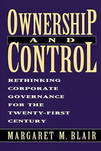 Ownership and Control cover
