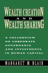 Wealth Creation and Wealth Sharing cover