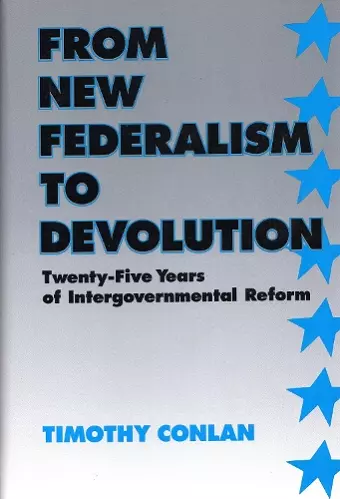 From New Federalism to Devolution cover