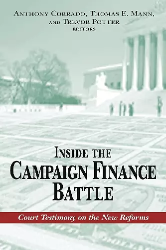 Inside the Campaign Finance Battle cover