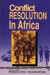 Conflict Resolution in Africa cover