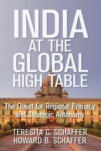 India at the Global High Table cover