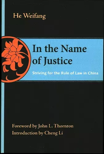 In the Name of Justice cover