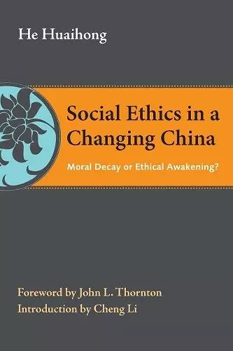 Social Ethics in a Changing China cover