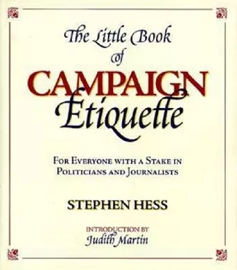 The Little Book of Campaign Etiquette cover