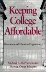 Keeping College Affordable cover