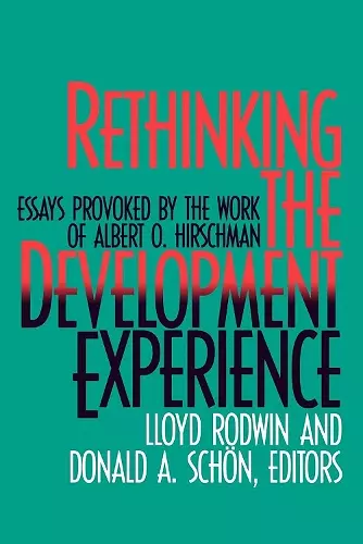 Rethinking the Development Experience cover