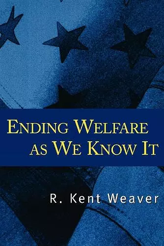 Ending Welfare as We Know It cover