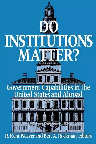 Do Institutions Matter? cover