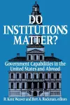 Do Institutions Matter? cover