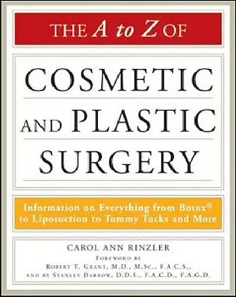 The A to Z of Cosmetic and Plastic Surgery cover