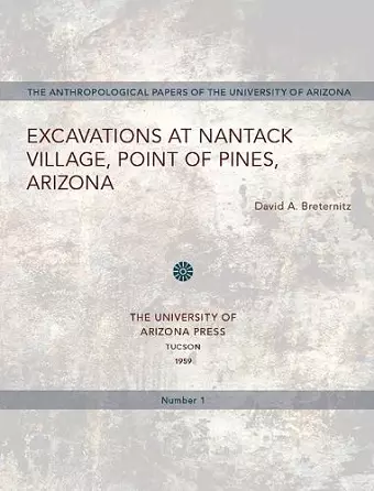 Excavations at Nantack Village, Point of Pines, Arizona cover