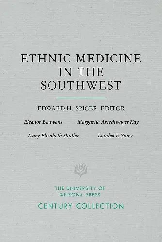 Ethnic Medicine in the Southwest cover