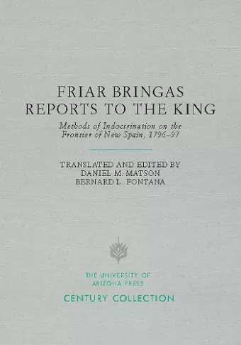 Friar Bringas Reports to the King cover