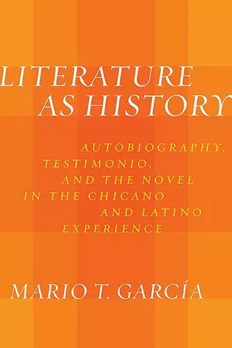 Literature as History cover