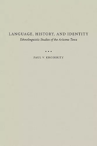 Language, History, and Identity cover