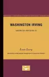 Washington Irving - American Writers 25 cover