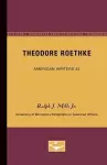 Theodore Roethke - American Writers 30 cover